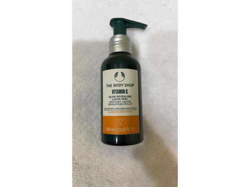 The Body Shop Glow Revealing Liquid Peel, Vitamin C, 3.3 fl oz/100 mL