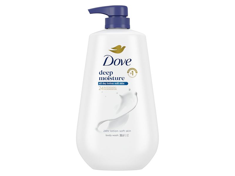 Dove Deep Moisture Body Wash Pump, 34 fl oz