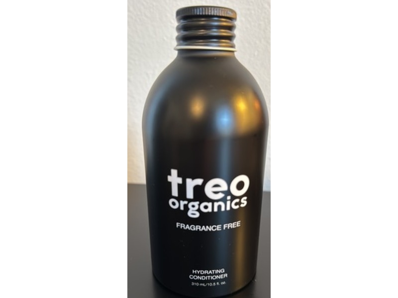 Treo Organics Hydrating Conditioner, Fragrance-Free, 10.5 fl oz/310 mL