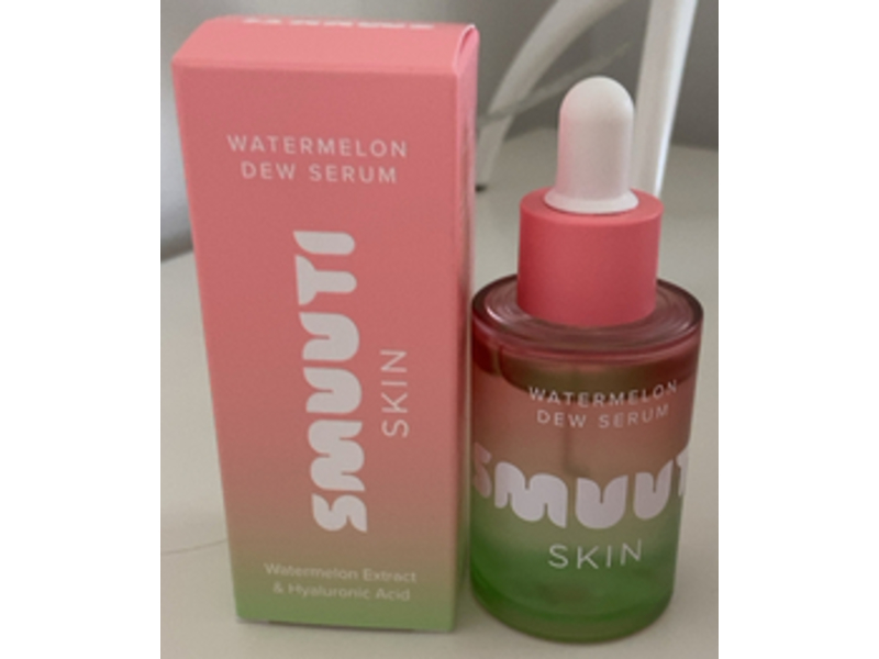 Smuuti Skin Watermelon Dew Serum, 1 fl oz/30 mL