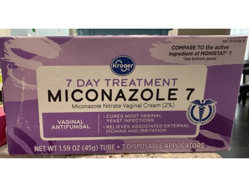 Kroger Miconazole 7 Day Yeast Infection Treatment, 1.59 oz/45 g