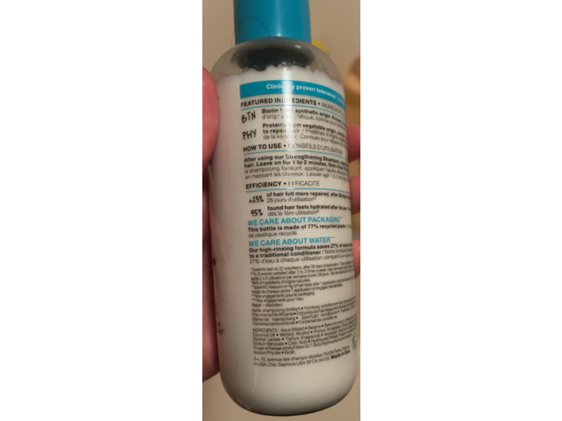 Sephora Strengthening Conditioner Biotin, 10.14 fl oz/300 mL