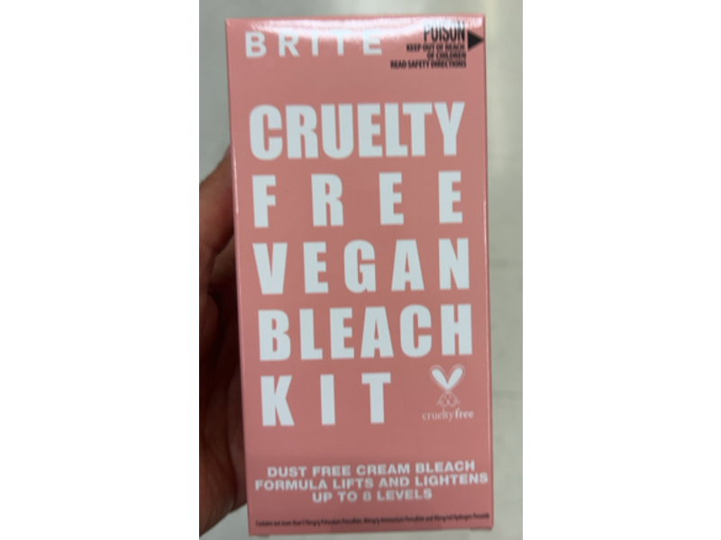 Brite Cruelty Free Vegan Bleach Kit, 2.7 fl oz/80 mL