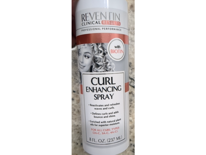 Reventin Curl Enhancing Spray, 8 fl oz/237 mL