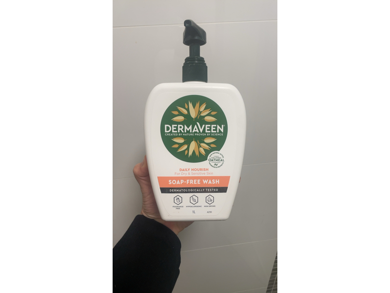 DermaVeen Daily Nourish Soap-Free Wash, 1.25 L