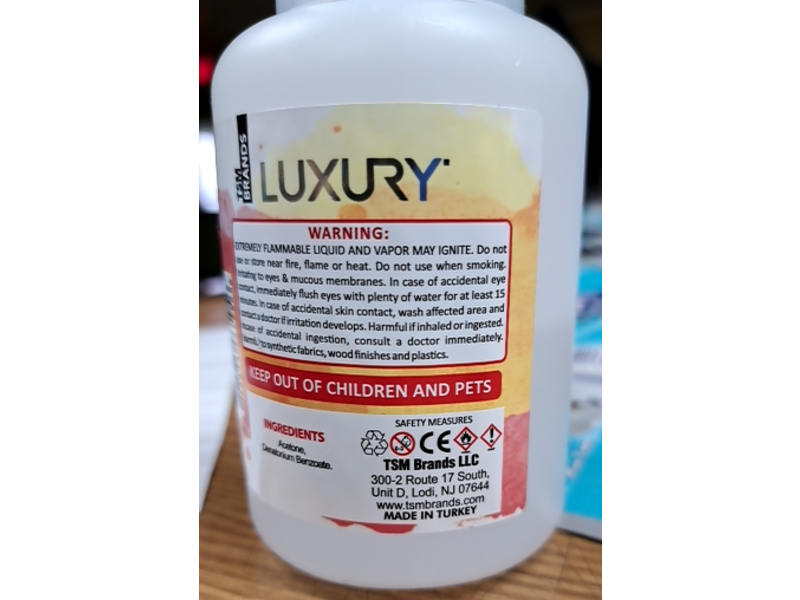 Luxury Nail Polish Remover, 8 fl oz/236 mL