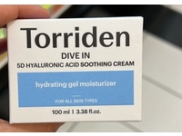 Torriden Dive In 5D Hyaluronic Acid Soothing Cream, 3.38 fl oz/100 mL - Image 3