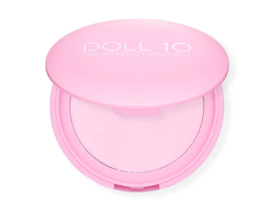 Doll 10 Doll Skin Pressed Brightening Treatment Powder, Pink, 0.34 oz