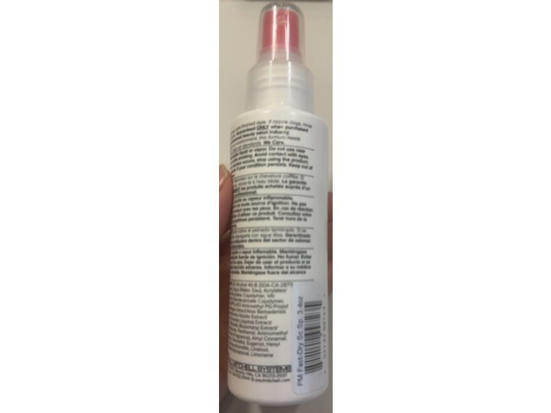 Paul Mitchell Flexible Style Fast Drying Sculpting Spray, 3.4 fl oz/100 mL