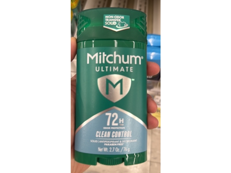 Mitchum Ultimate Antiperspirant & Deodorant, Clean Control, 2.7 oz/76 g