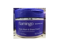 Flamingo Whipped Duo Body Wash & Shave Cream, Pear & Musk, 10.5 fl oz/310.5 mL - thumbnail 2