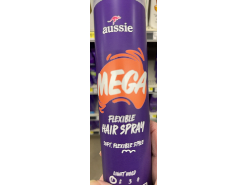 Aussie Mega Flexible Hair Spray, Light Hold 1