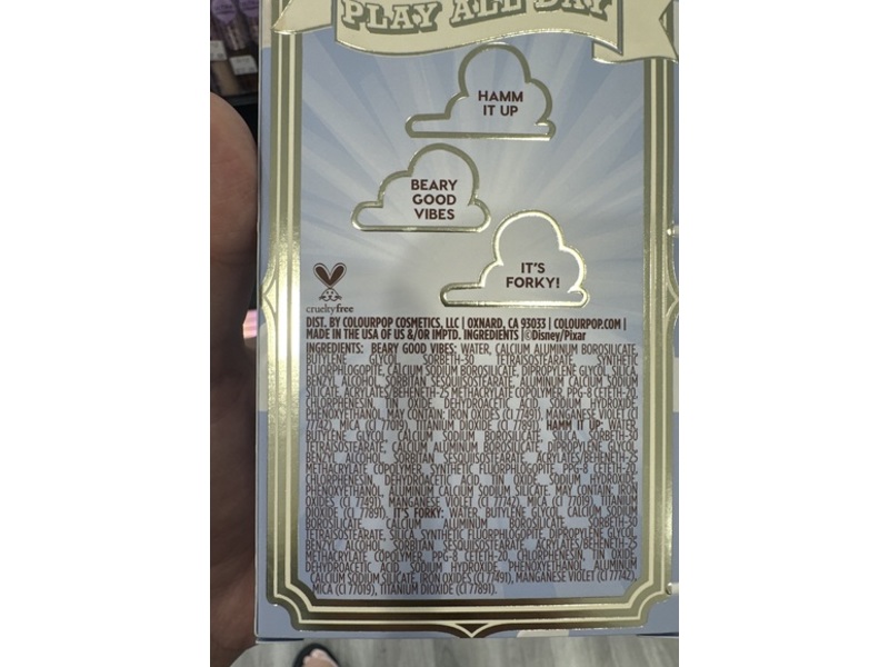 Colourpop x Toy Story Jelly Much Eyeshadow Trio, 0.23 oz/6.5 g, 3 Count