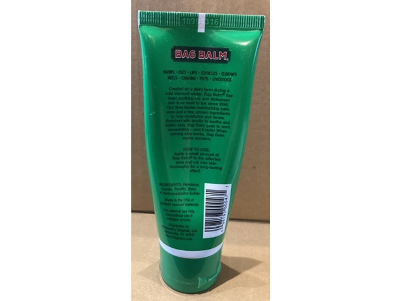 Bag Balm Original Skin Moisturizer, Lanolin, 2.0 oz