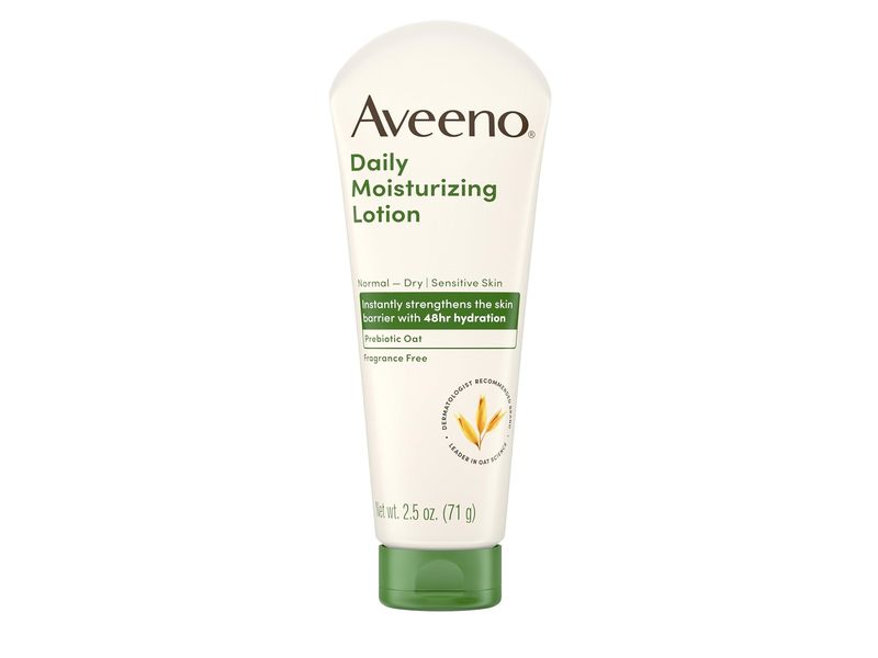 Aveeno Daily Moisturizing Body Lotion, 2.5 oz/ 71 g, Pack Of 2
