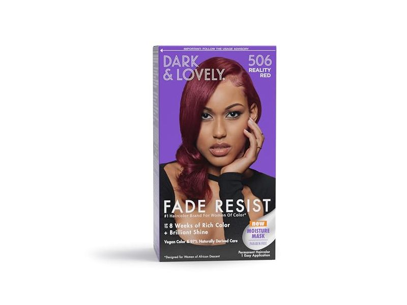 Softsheen Carson Fade Resist Hair Color Kt, 506 Reality Red