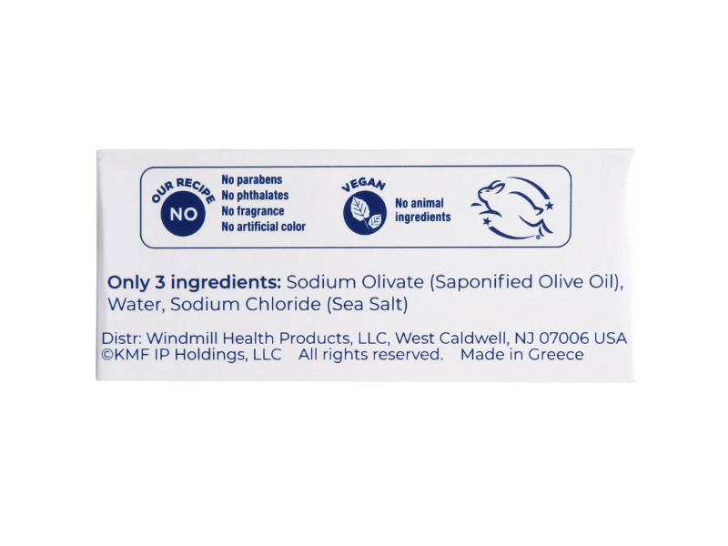 Kiss My Face Bar Soap, Olive Oil, 4 oz/115 g, 3 Count