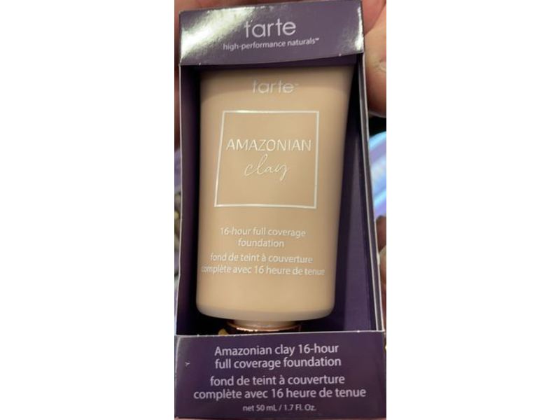 Tarte Amazonian Clay Foundation, 14 N Ivory, 1.7 fl oz/50 mL