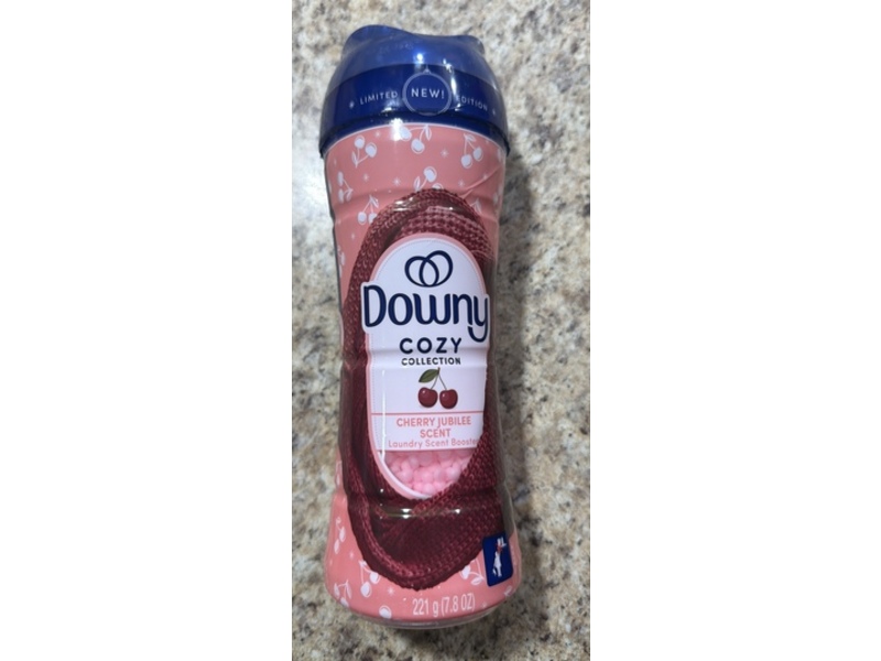 Downy Cozy Laundry Scent Booster, Cherry Jubilee Scent, 7.8 oz/221 g