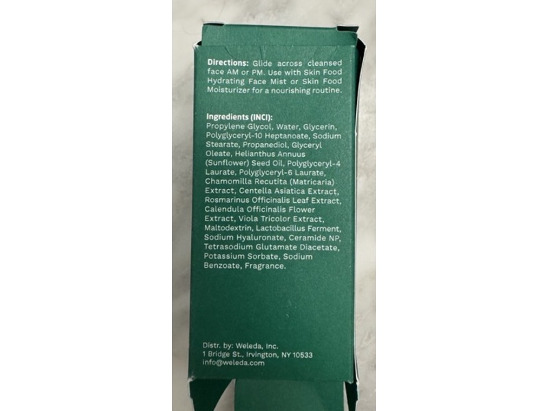 Weleda Skin Food Repairing Serum Stick, 0.53 oz/15 g