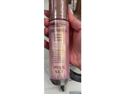 Pink Sky Blu Shed Illuminating Body Oill, Cherry Almond Scented, 4 fl oz/118 mL
