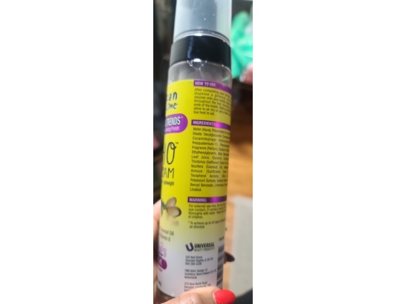 Jamaican Mango & Lime Boho Flex Foam, Fresh Breeze, 8 fl oz/237 mL