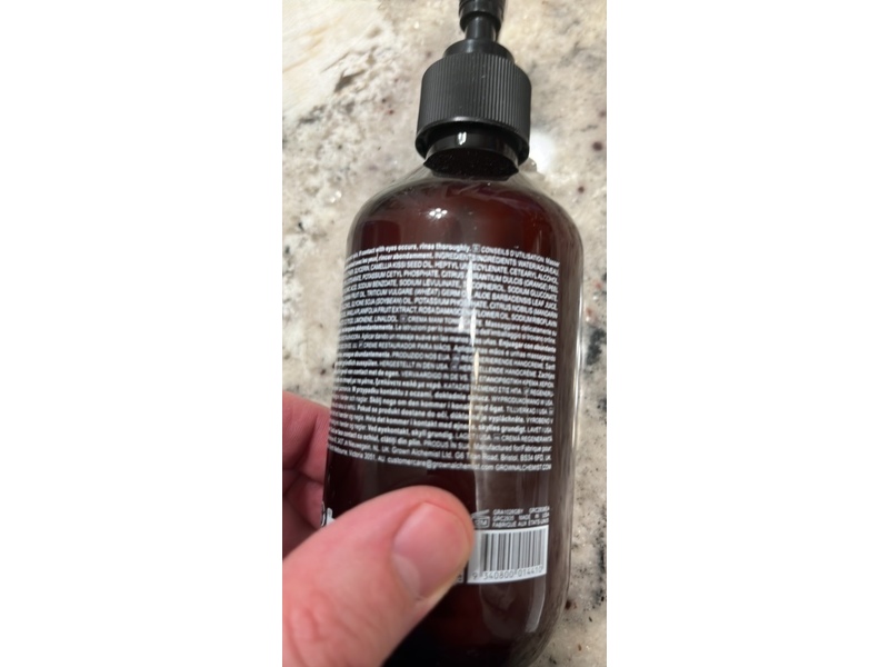 Grown Alchemist Restorative Hand Cream, Vanilla & Orange Peel, 10.1fl oz/300 mL