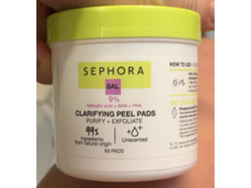 Sephora Clarifying Peel Pads, 65 Count