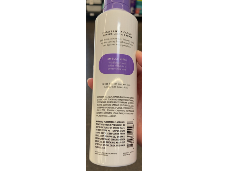 Billie Skyfoam Shave Gel, Violet Glaze, 6.7 oz