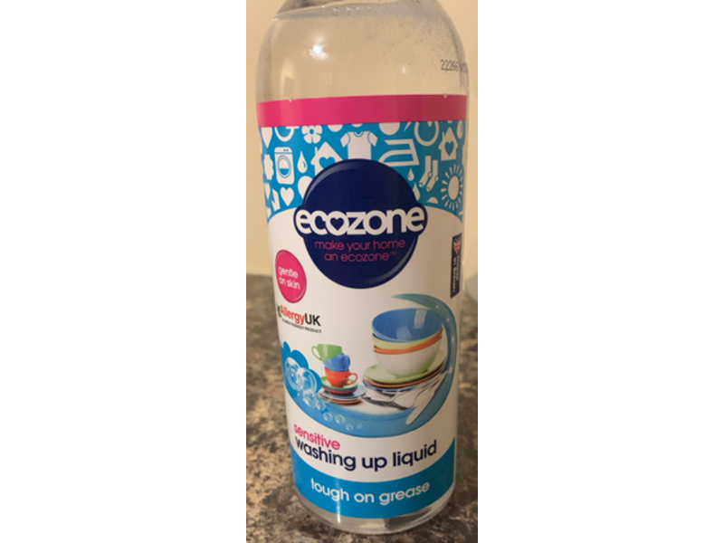 Ecozone Sensitive Washing Up Liquid, 500 mL
