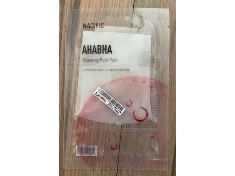 Nacific Balancing Mask, Aha Bha, 1.05 oz/30 g, Pack Of 10