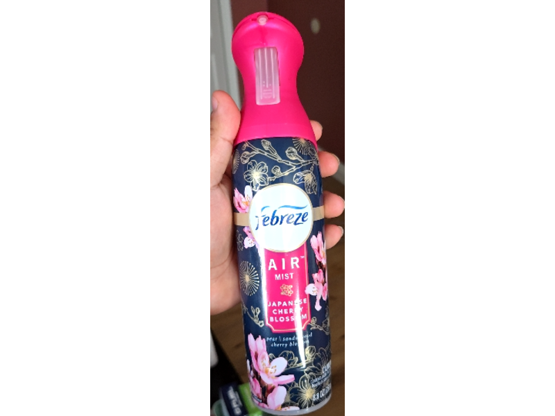 Febreze Air Mist, Japanese Cherry Blossom, 8.8 fl oz/250 g, Pack Of 2