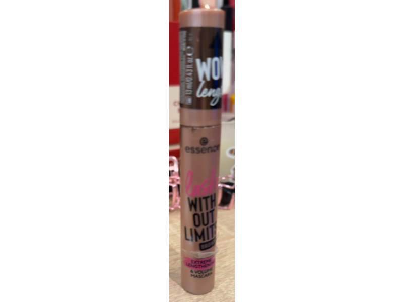Essence Without Limits Extreme Lengthening & Volume Mascara, 02-Brown, 0.44 fl oz/13 mL