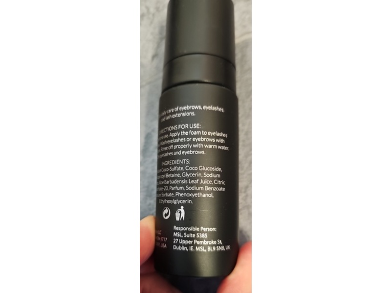 Nanolash Lash & Brow Shampoo, 1.69 fl oz/50 mL