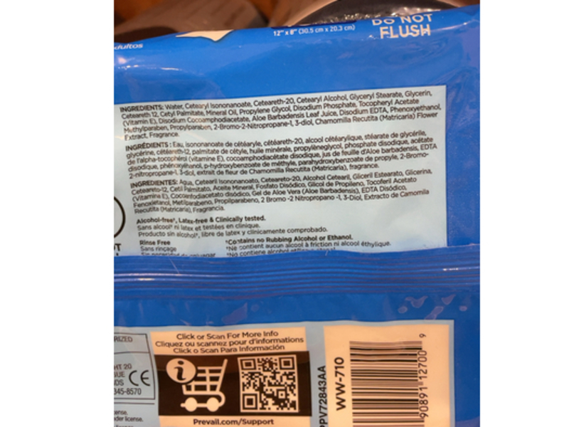 Prevail Adult Washcloths, 48 Count