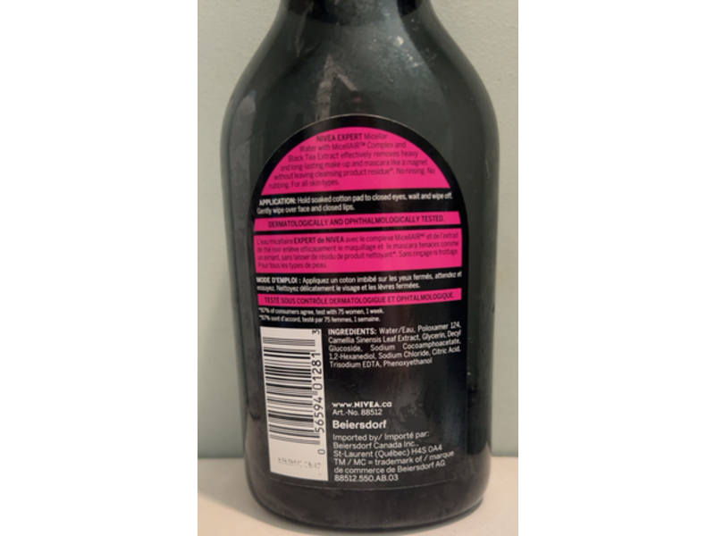 Nivea Micellair Expert Micellar Water, 400 mL