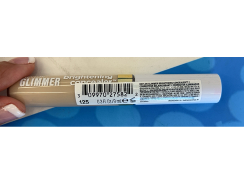 Revlon Glimmer Brightening Concealer, 125, 0.3 fl oz/9 mL