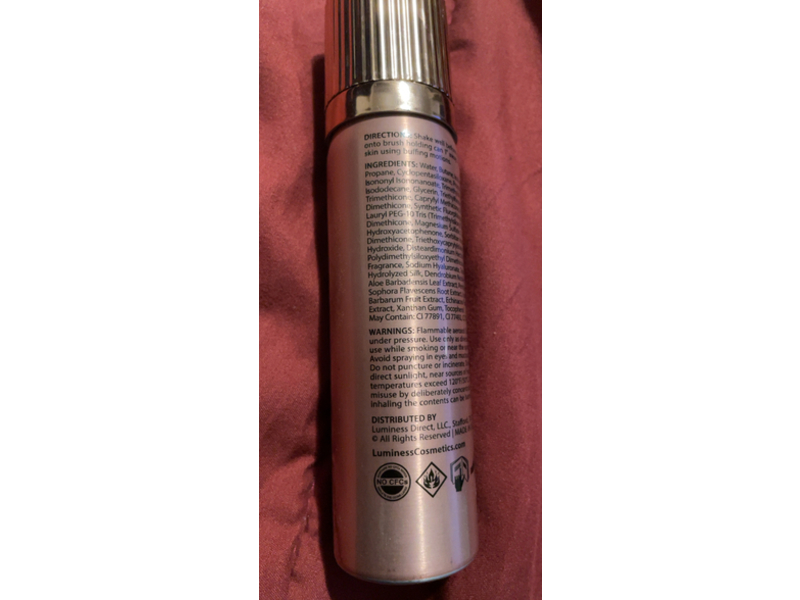 Luminess Silk Air Brush Spray Foundation, 40 Medium, 2.36 fl oz/70 mL