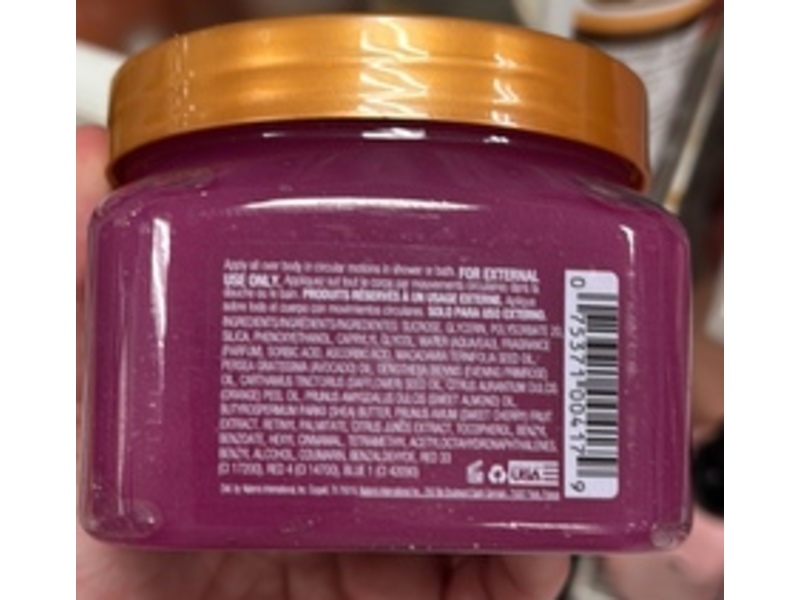 Tree Hut Shea Sugar Scrub, Cherry Vanilla, 18 oz/510 g