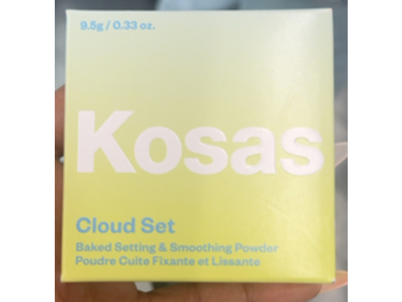 Kosas Cloud Set Face Setting Powder, Silky Sheer Tan Deep, 0.33 oz/9.5 g