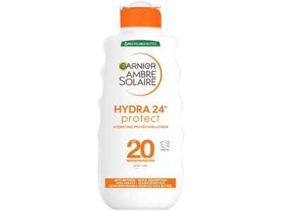 Garnier Ambre Solaire Hydrating Protection Lotion, SPF 20, 200 mL