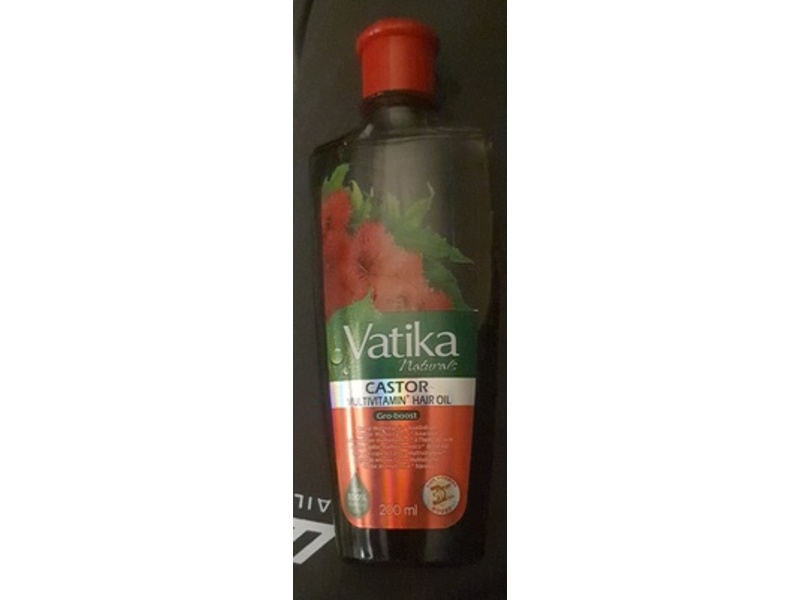 Vatika Multivitamin+ Hair Oil, Castor, 200 mL