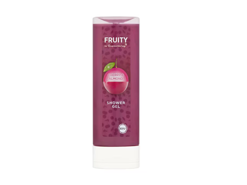 Superdrug Fruity Shower Gel, Cherry & Almond, 250 mL
