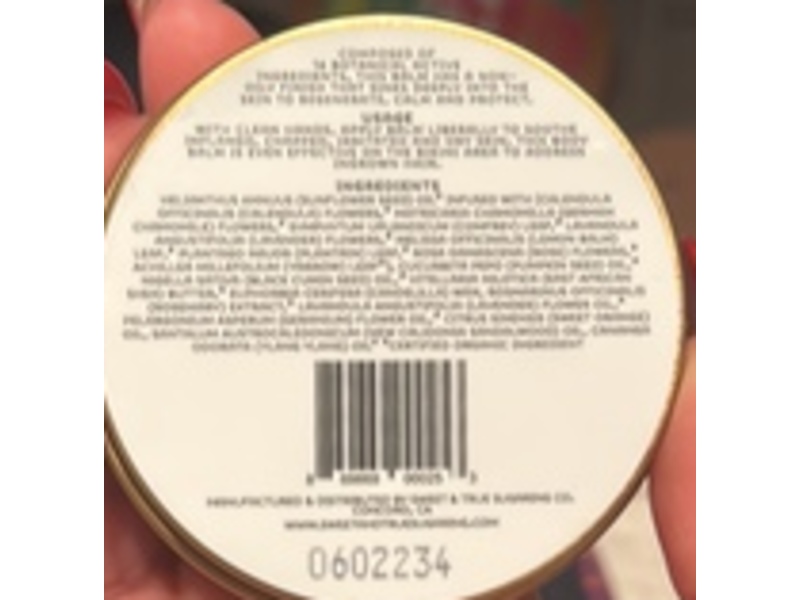 Sweet & True Shea La La Hydrate + Heal Balm, Sweet Sandalwood, 1.7 oz/40 g