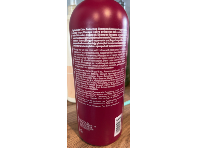 Aveda Color Control Shampoo, Light, 33.8 fl oz/1 L