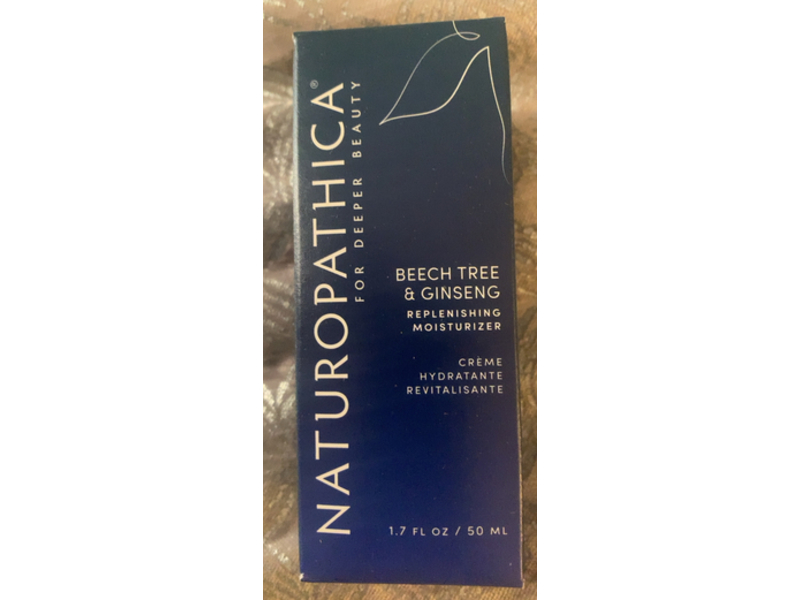 Naturopathica Replenishing Moisturizer, Beech Tree & Ginseng, 1.7 fl oz/50 mL