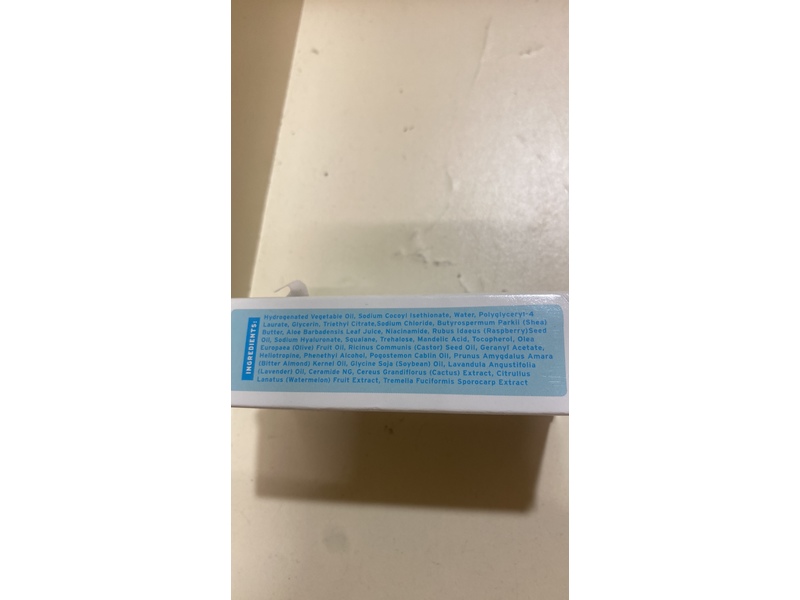 Brixy Face Hydrating Cleansing Bar, Aloe & Raspberry Seed Oil, 3.5 oz/99 g