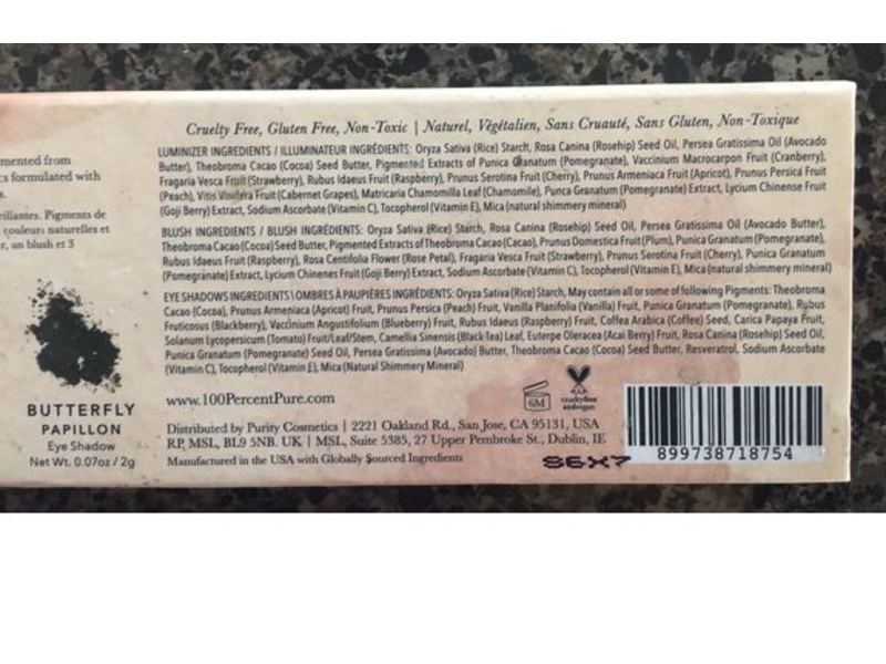 100% Pure Better Naked Fruit Pigmented Makeup Palette