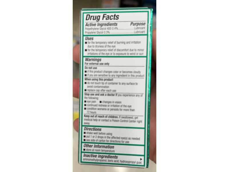 Systane Lubricant Eye Drops, 0.34 fl oz/10 mL