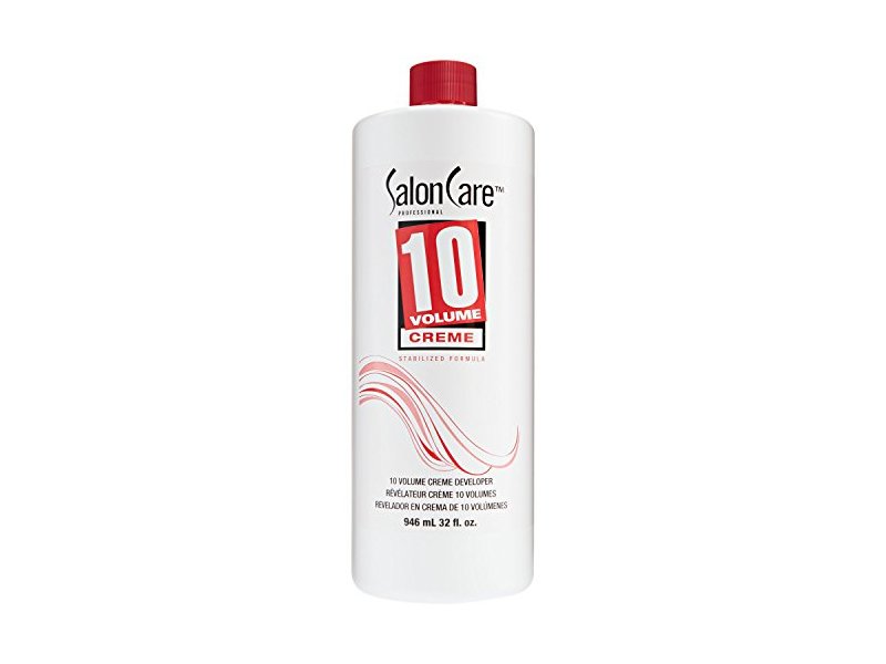 Salon Care 10 Volume Creme Developer, 32 fl oz/946 mL